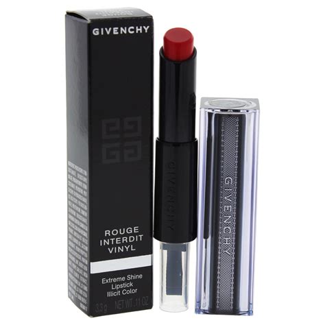 givenchy rouge interdit vinyl lipstick 11